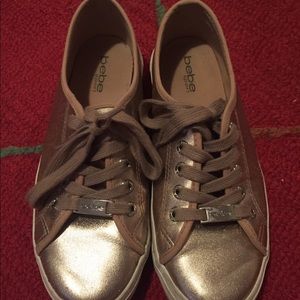 Rose gold everyday sneakers